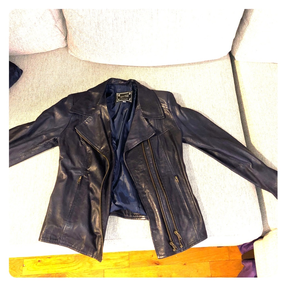 100% Italian leather jacket